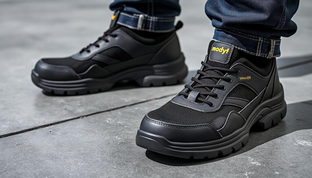 découvrez les chaussures de sécurité modyf alliant confort, légèreté et protection optimale pour vos pieds tout au long de la journée.