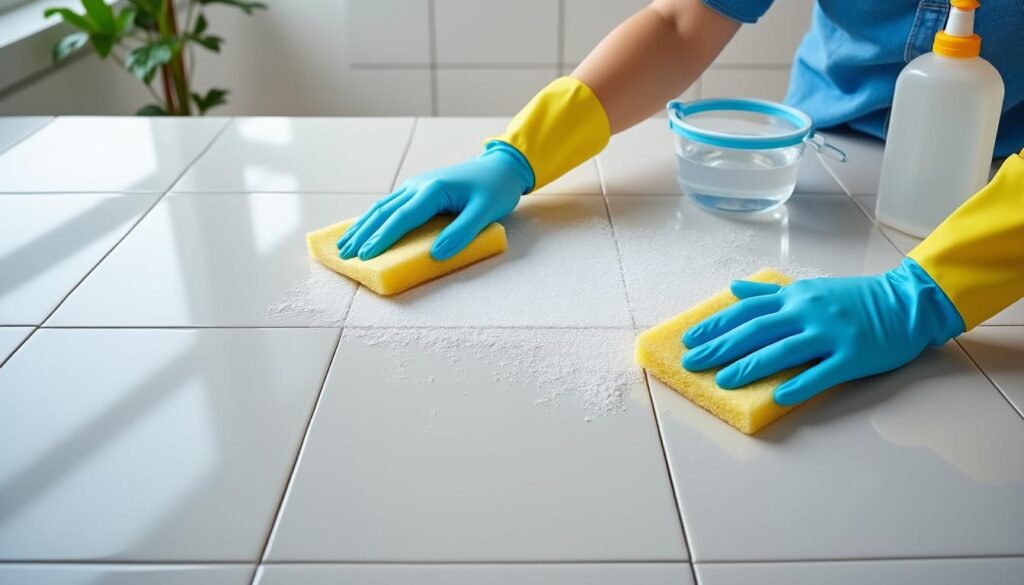 découvrez nos astuces efficaces pour nettoyer un carrelage neuf recouvert d'un voile blanc tenace et retrouvez un sol éclatant en toute simplicité.