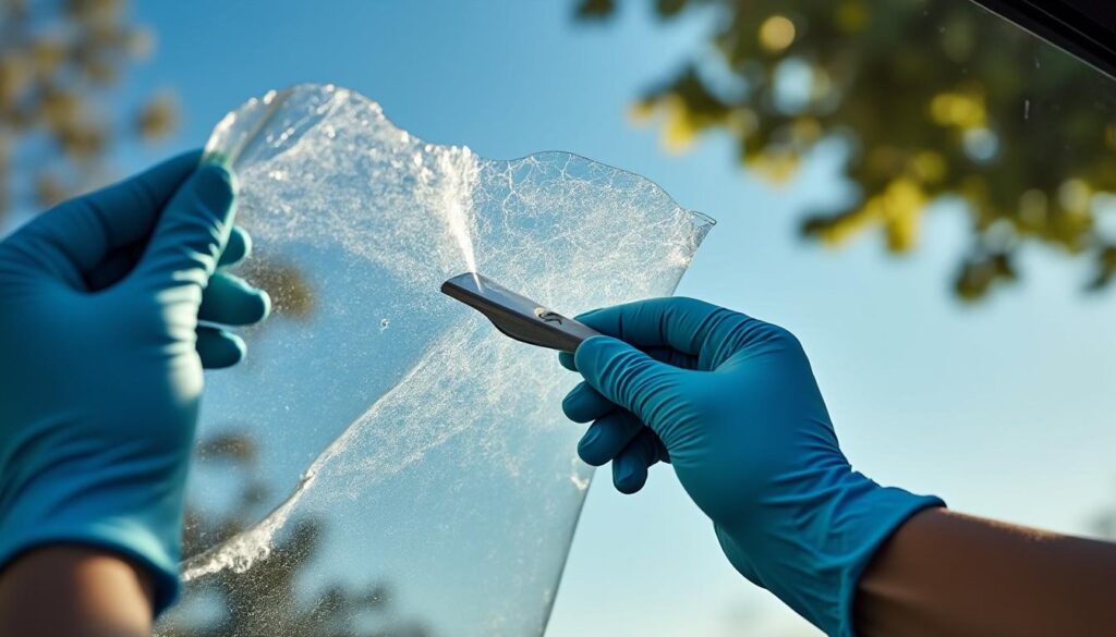 découvrez des méthodes efficaces pour enlever un film protecteur qui a été durci par le soleil, et retrouvez une surface propre sans dégâts.