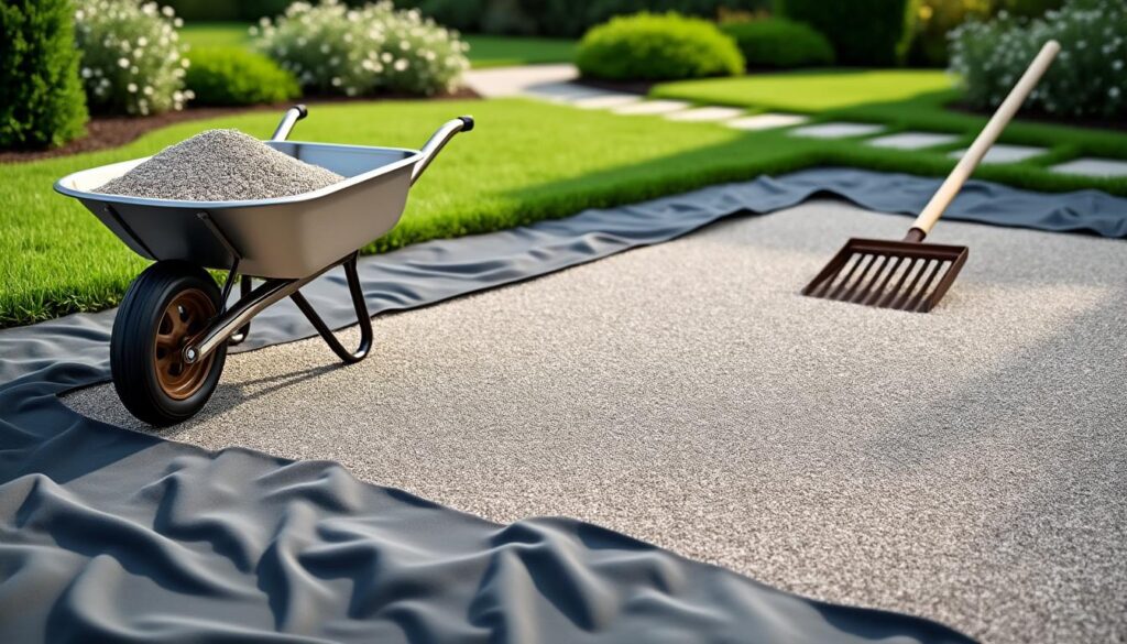 découvrez une méthode simple et efficace pour poser du gravier sans avoir à décaisser, idéale pour aménager vos allées et jardins rapidement.