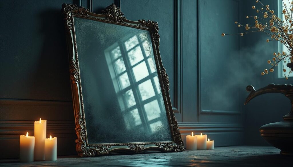 découvrez la signification spirituelle du miroir qui tombe tout seul et le message caché qu'il pourrait transmettre dans votre vie.