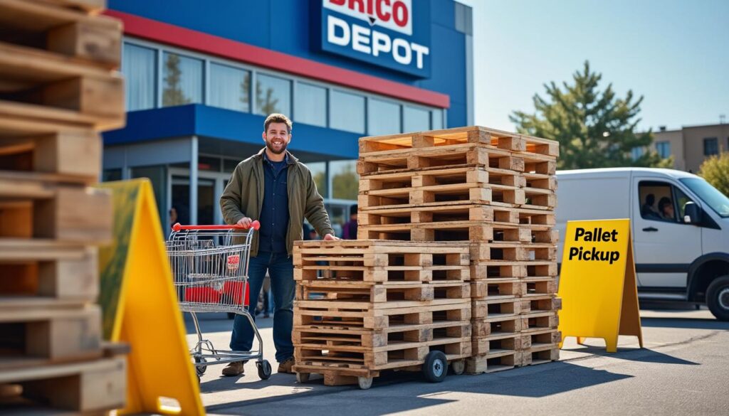 découvrez comment récupérer facilement des palettes en bois gratuites chez brico dépôt, où les trouver et les astuces pour en profiter sans frais.