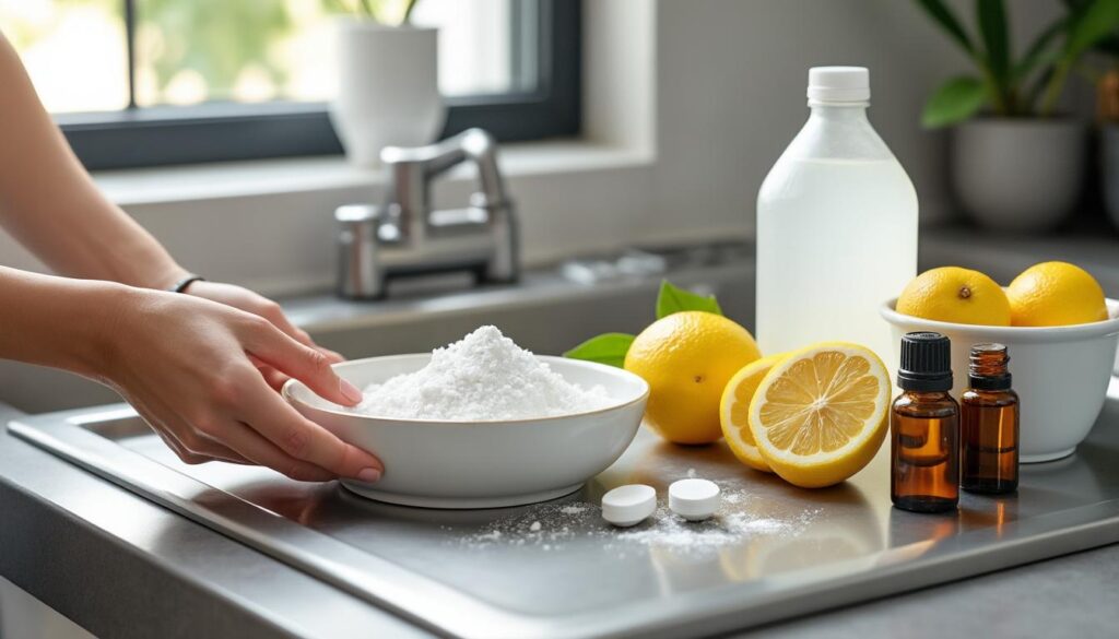 découvrez des méthodes efficaces et naturelles pour remplacer les pastilles lave-vaisselle et entretenir votre vaisselle en toute simplicité.