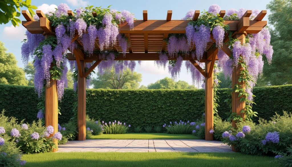 découvrez comment fabriquer une pergola pour glycine grâce à notre guide pratique rempli de conseils experts pour embellir votre jardin.