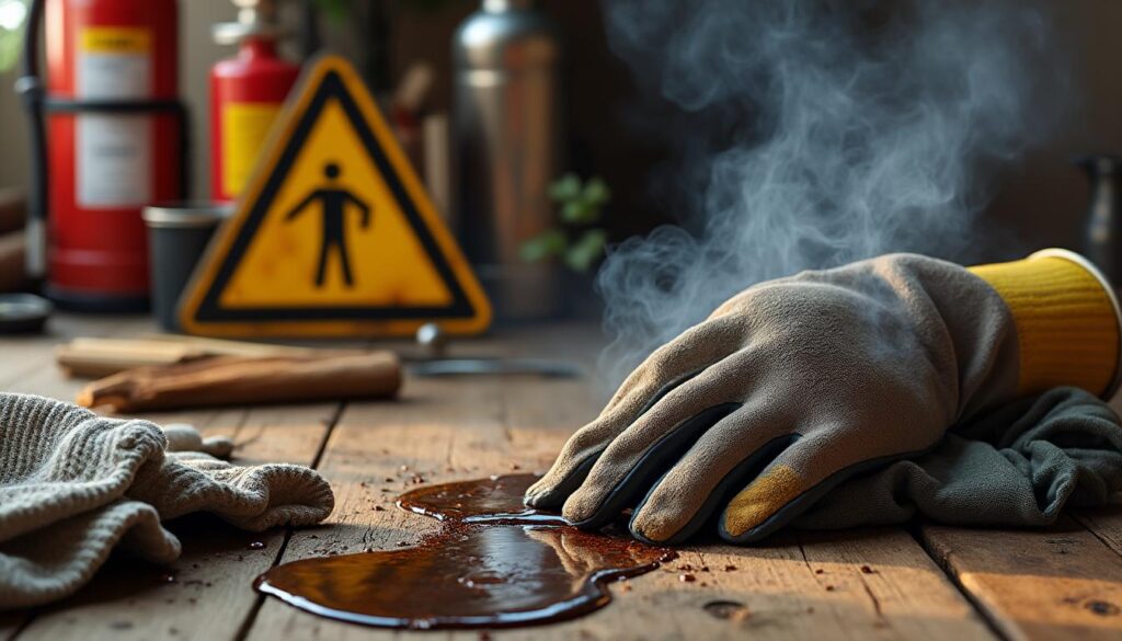 découvrez les dangers liés à l'huile de lin utilisée sur le bois, les précautions indispensables à prendre et les risques à connaître pour une utilisation sécurisée.