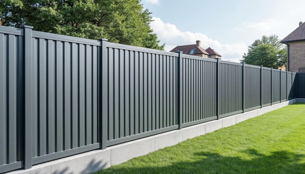 découvrez nos tarifs pour la pose de clôture rigide avec soubassement en béton. prix au mètre linéaire compétitifs pour sécuriser et valoriser votre propriété.